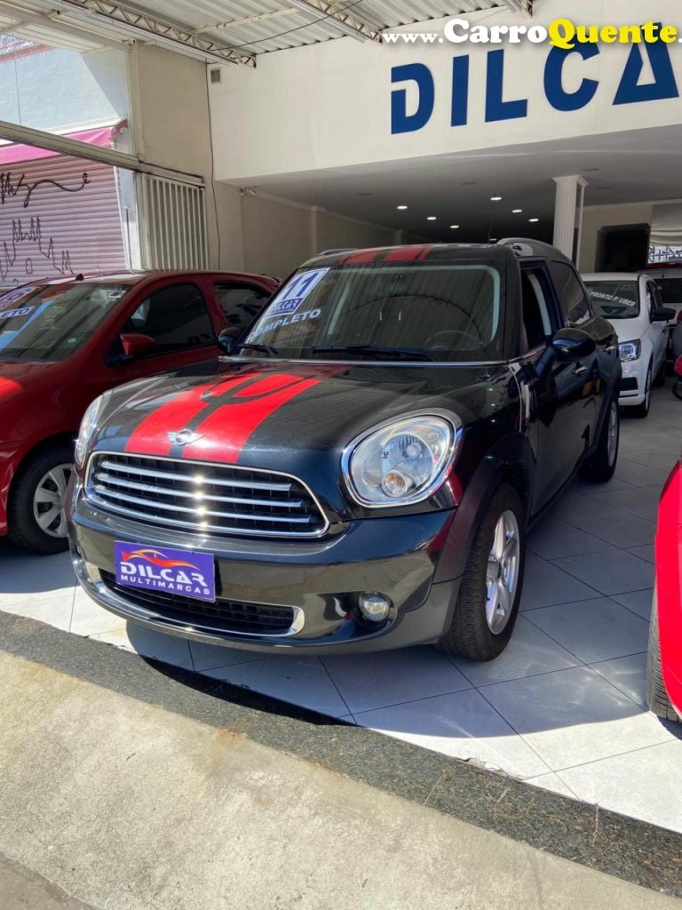 MINI   COOPER 1.6 AUT.   PRETO 2011 1.6 GASOLINA - Loja