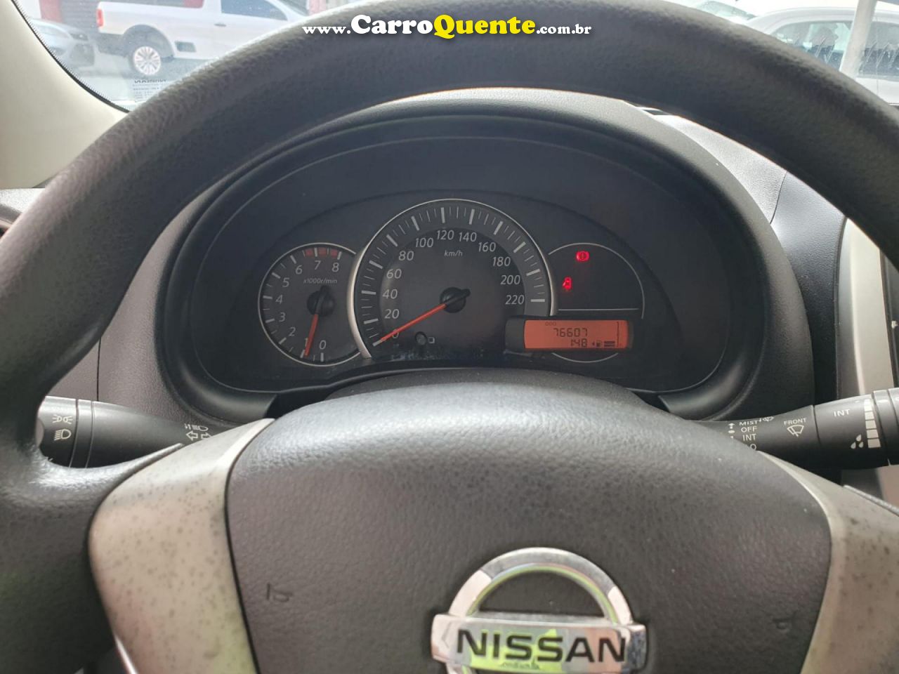 NISSAN   MARCH S 1.6 16V FLEXSTART 5P   PRATA 2017 1.6 GASOLINA - Loja