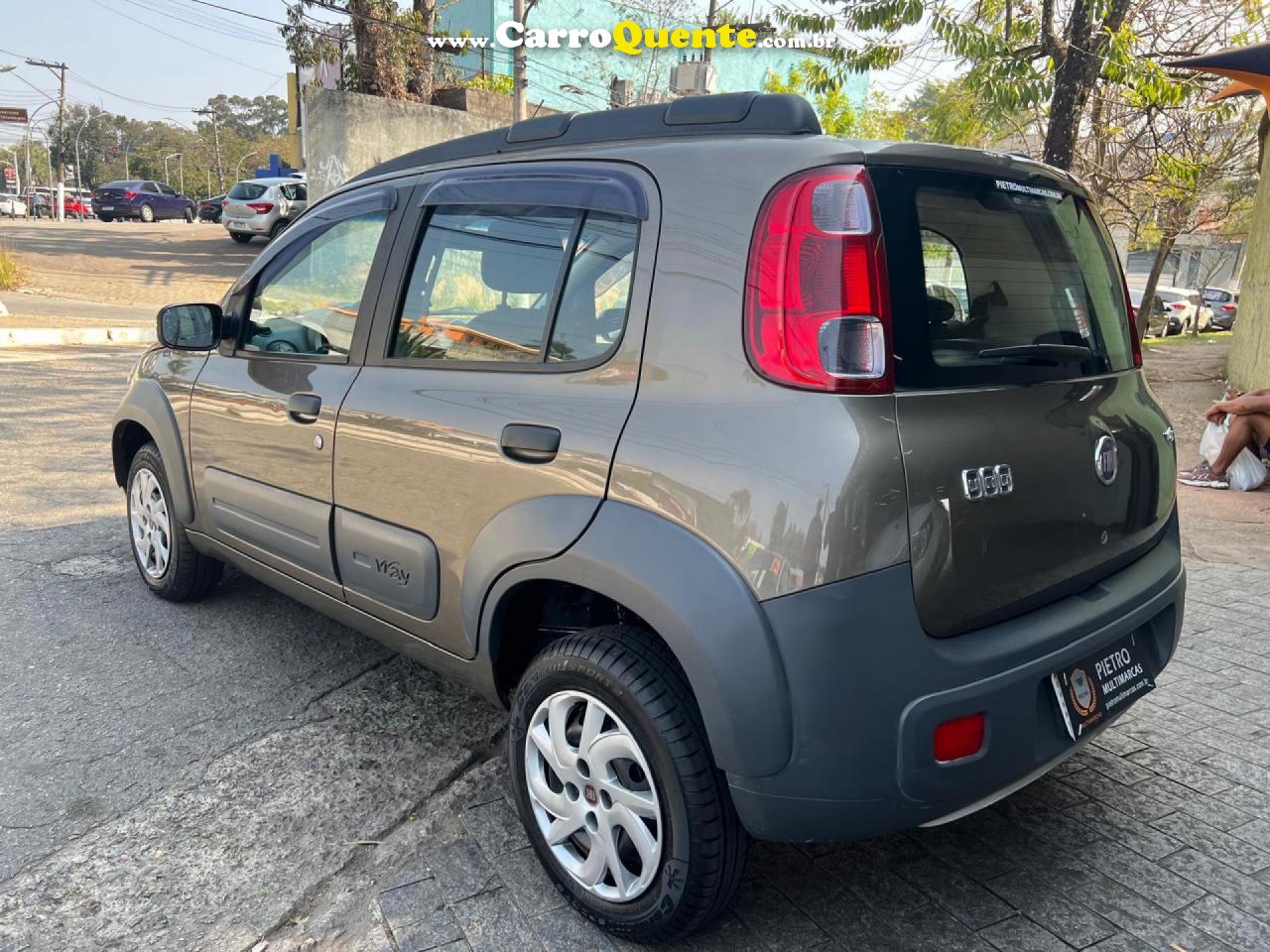 FIAT   UNO WAY CELEB. 1.0 EVO FIRE FLEX 8V 5P   CINZA 2013 1.0 FLEX - Loja