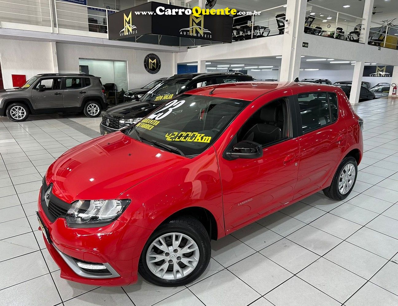 Sandero S Edition 1.0 Flex 2023 - Garantia de Fabrica - Loja