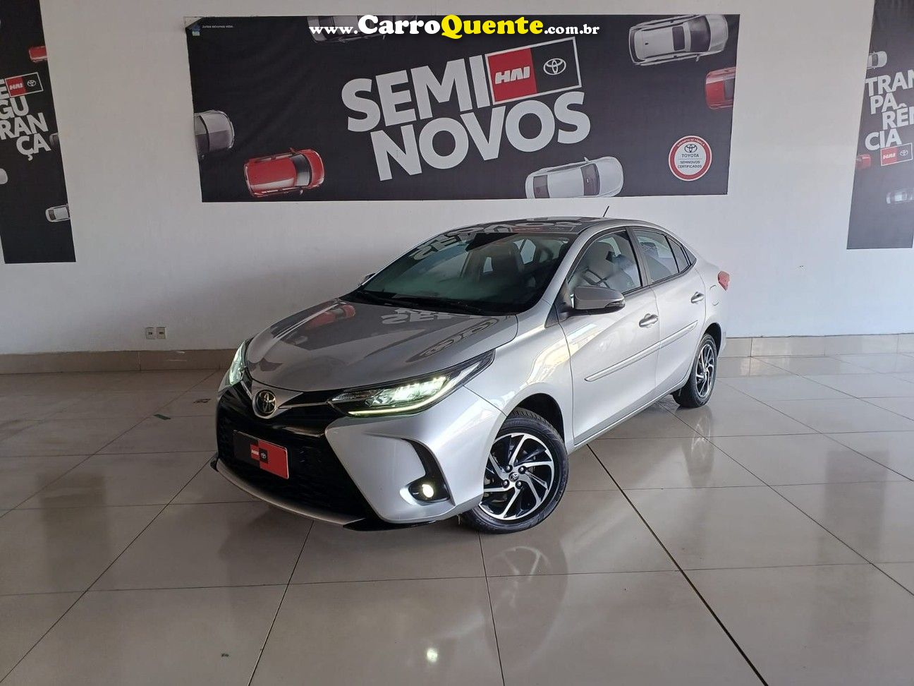 TOYOTA YARIS 1.5 16V SEDAN XLS CONNECT MULTIDRIVE - Loja