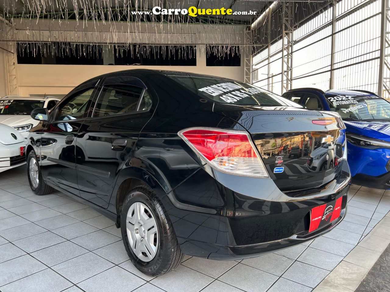 CHEVROLET   PRISMA SED. JOY LS 1.0 8V FLEXPOWER 4P   PRETO 2017 1.0 FLEX - Loja