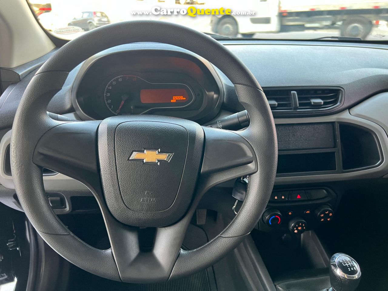 CHEVROLET   PRISMA SED. JOY LS 1.0 8V FLEXPOWER 4P   PRETO 2017 1.0 FLEX - Loja