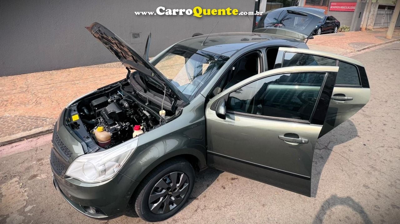 CHEVROLET   AGILE LT 1.4 MPFI 8V FLEXPOWER 5P   VERDE 2011 1.4 FLEX - Loja