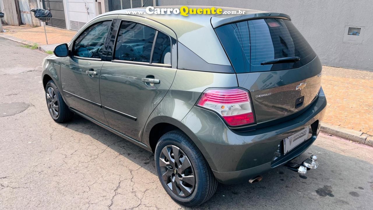 CHEVROLET   AGILE LT 1.4 MPFI 8V FLEXPOWER 5P   VERDE 2011 1.4 FLEX - Loja