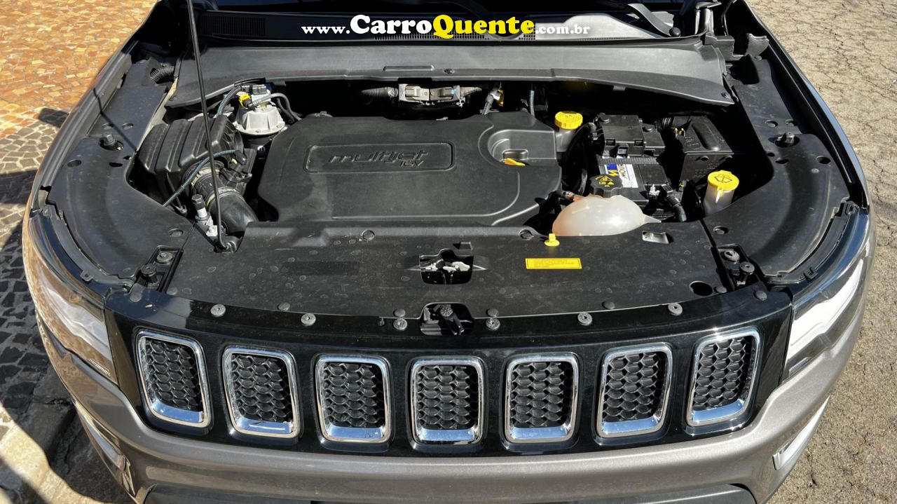 JEEP   COMPASS LIMITED 2.0 4X4 DIESEL 16V AUT.   CINZA 2018 2.0 DIESEL - Loja