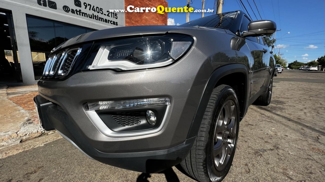 JEEP   COMPASS LIMITED 2.0 4X4 DIESEL 16V AUT.   CINZA 2018 2.0 DIESEL - Loja