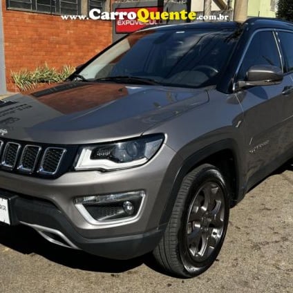 JEEP   COMPASS LIMITED 2.0 4X4 DIESEL 16V AUT.   CINZA 2018 2.0 DIESEL