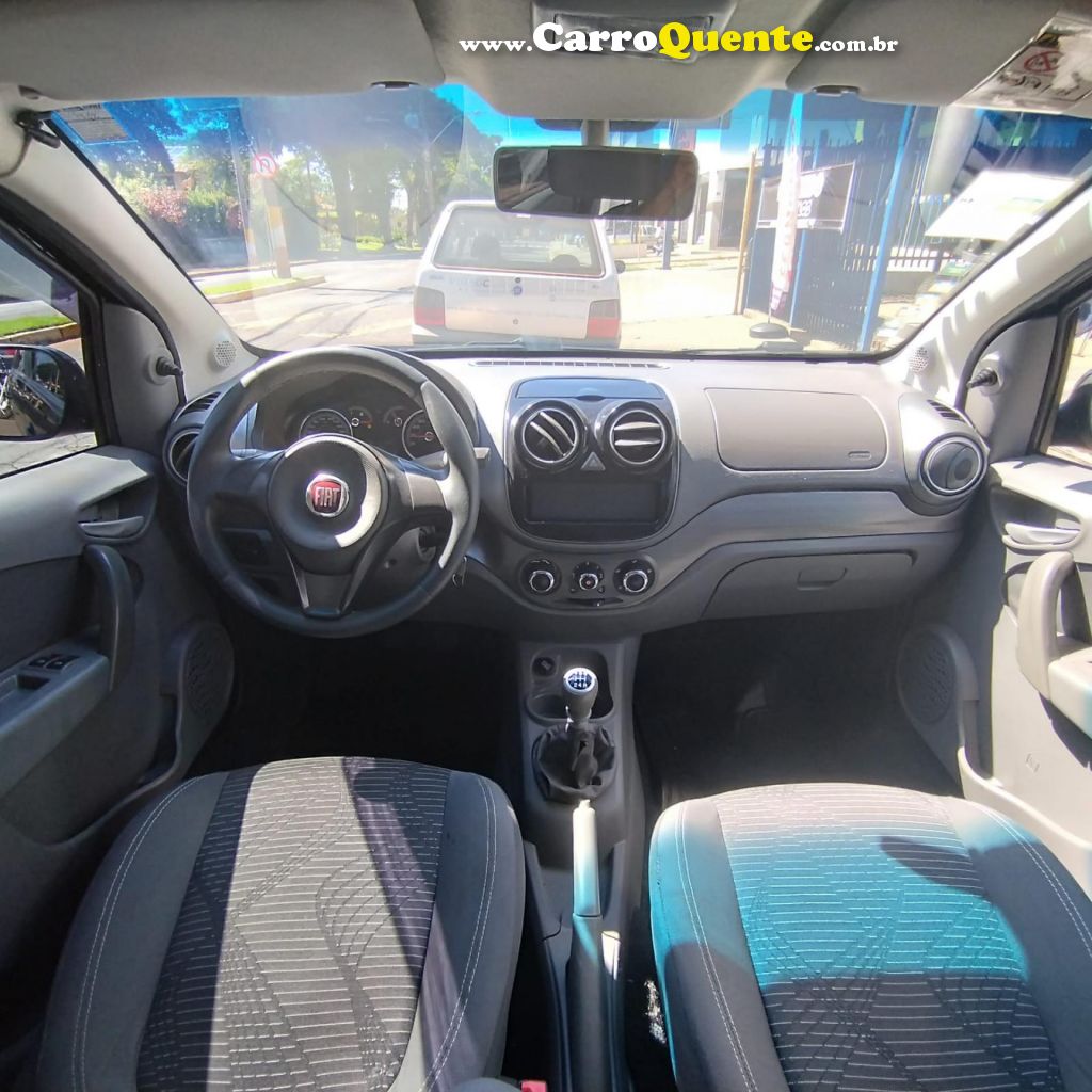 FIAT   PALIO ATTRACTIVE 1.0 EVO FIRE FLEX 8V 5P   PRETO 2016 1.0 FLEX - Loja