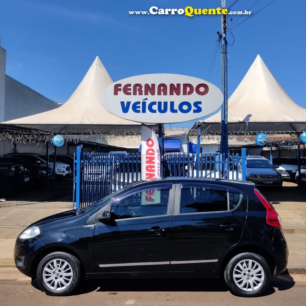 FIAT   PALIO ATTRACTIVE 1.0 EVO FIRE FLEX 8V 5P   PRETO 2016 1.0 FLEX - Loja