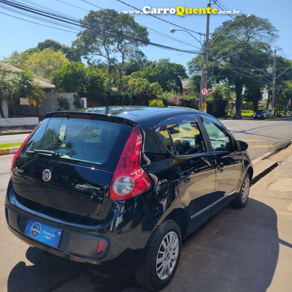 FIAT   PALIO ATTRACTIVE 1.0 EVO FIRE FLEX 8V 5P   PRETO 2016 1.0 FLEX - Loja