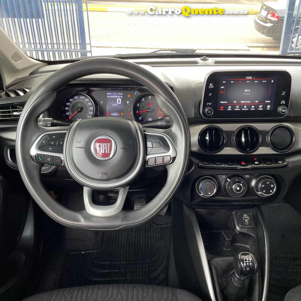 FIAT   CRONOS DRIVE 1.3 8V FLEX   PRATA 2020 1.3 FLEX - Loja