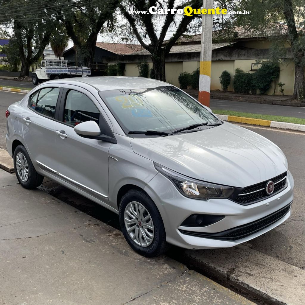 FIAT   CRONOS DRIVE 1.3 8V FLEX   PRATA 2020 1.3 FLEX - Loja