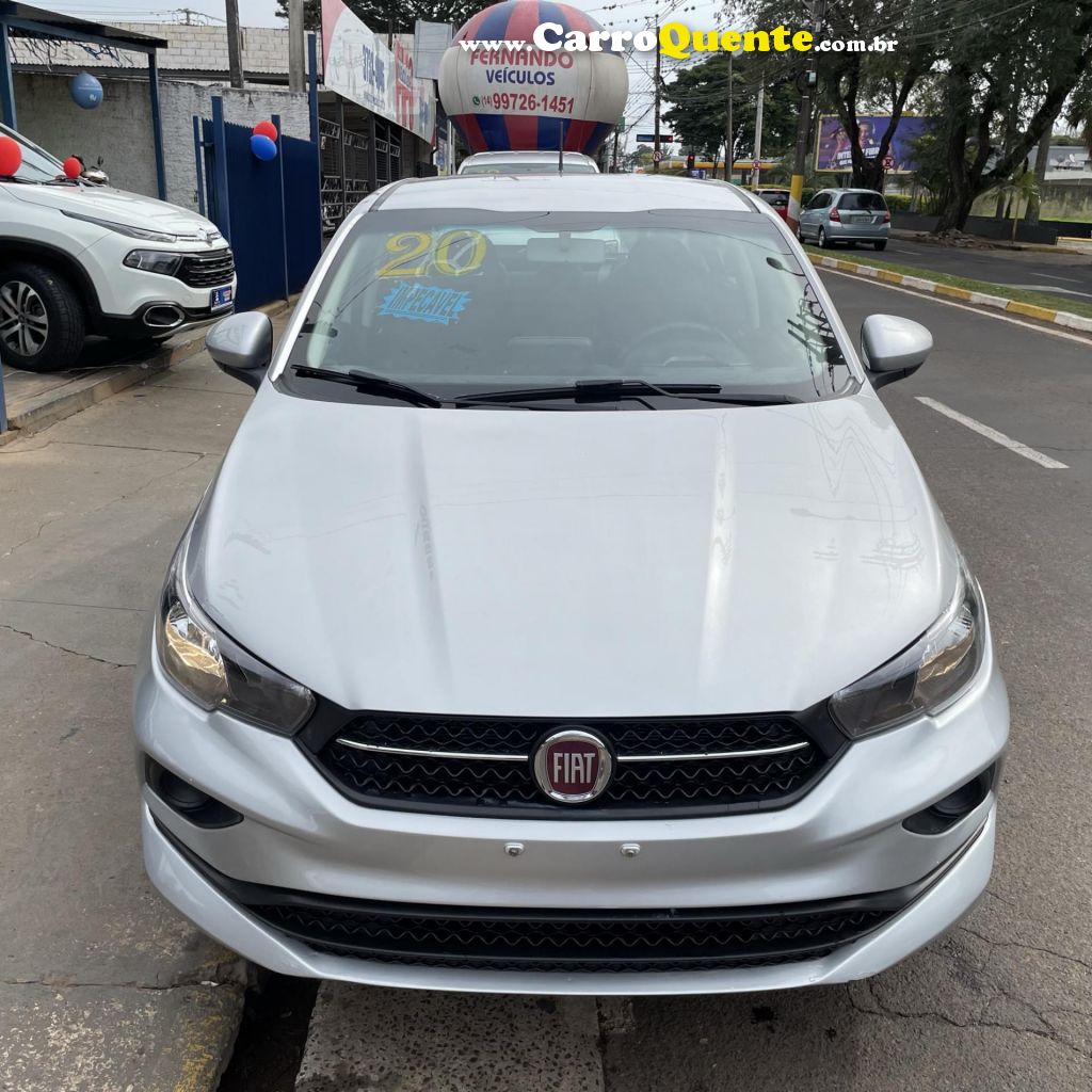 FIAT   CRONOS DRIVE 1.3 8V FLEX   PRATA 2020 1.3 FLEX - Loja