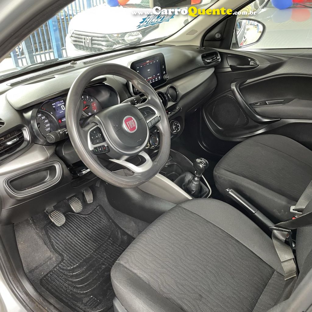 FIAT   CRONOS DRIVE 1.3 8V FLEX   PRATA 2020 1.3 FLEX - Loja