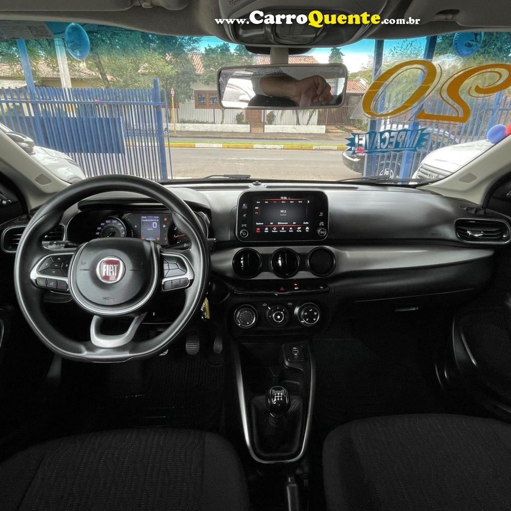 FIAT   CRONOS DRIVE 1.3 8V FLEX   PRATA 2020 1.3 FLEX - Loja