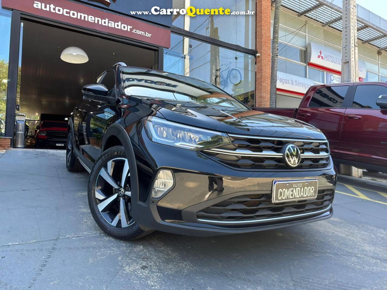 VOLKSWAGEN   NIVUS HIGHLINE 1.0 200 TSI FLEX AUT.   PRETO 2022 1.0 FLEX - Loja