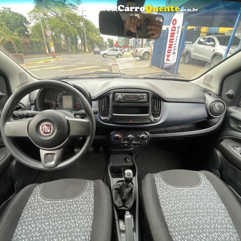 FIAT   UNO ATTRACTIVE 1.0 FIRE FLEX 8V 5P   CINZA 2021 1.0 FLEX - Loja