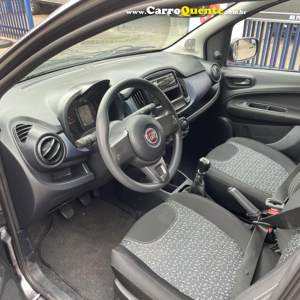 FIAT   UNO ATTRACTIVE 1.0 FIRE FLEX 8V 5P   CINZA 2021 1.0 FLEX - Loja