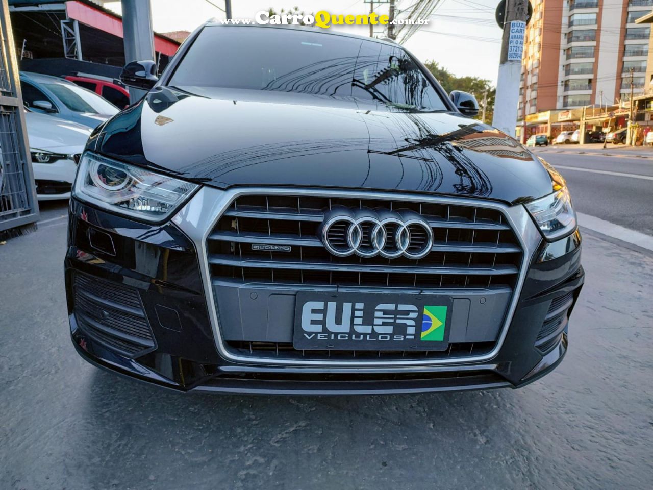 AUDI   Q3 2.0 TFSI QUAT. 170180CV S-TRONIC 5P   PRETO 2018 2.0 GASOLINA - Loja