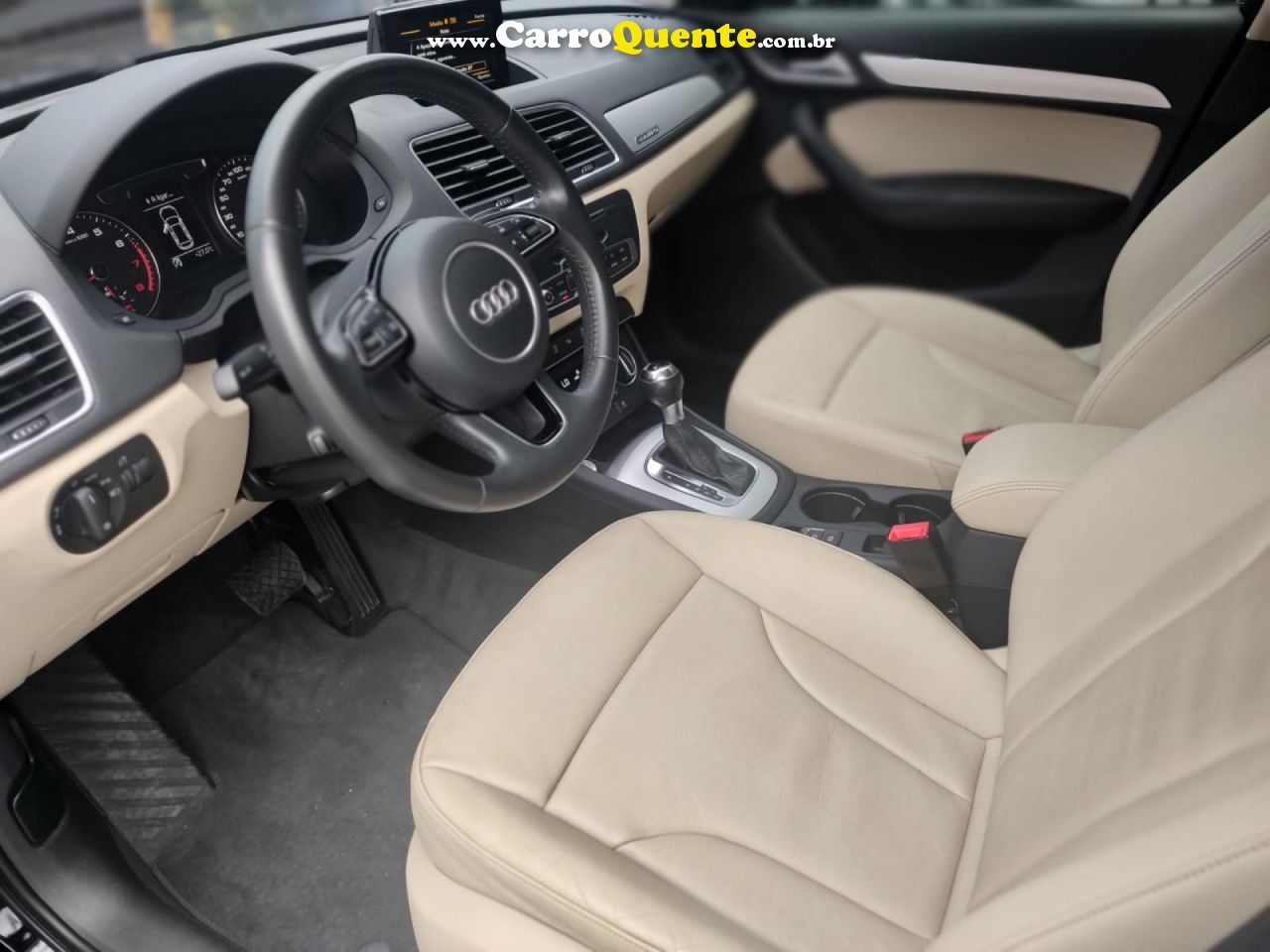 AUDI   Q3 2.0 TFSI QUAT. 170180CV S-TRONIC 5P   PRETO 2018 2.0 GASOLINA - Loja