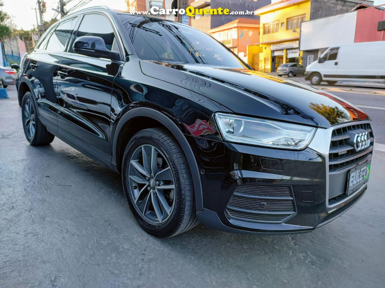 AUDI   Q3 2.0 TFSI QUAT. 170180CV S-TRONIC 5P   PRETO 2018 2.0 GASOLINA - Loja