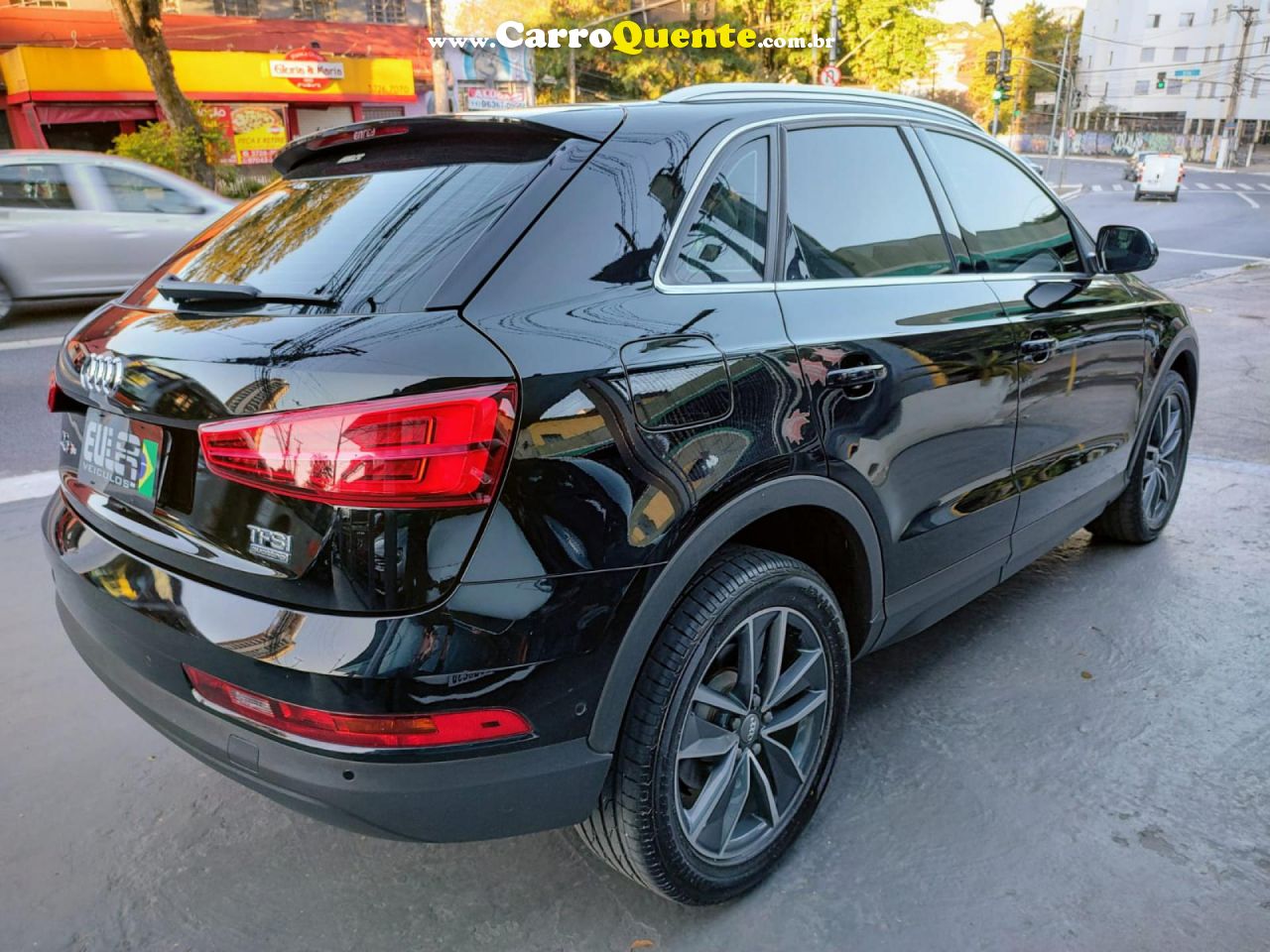 AUDI   Q3 2.0 TFSI QUAT. 170180CV S-TRONIC 5P   PRETO 2018 2.0 GASOLINA - Loja