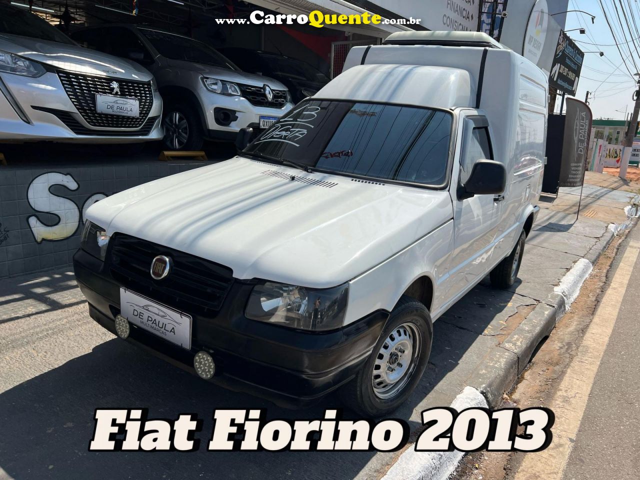 FIAT   FIORINO FLEX   BRANCO 2013 1.3 FLEX - Loja