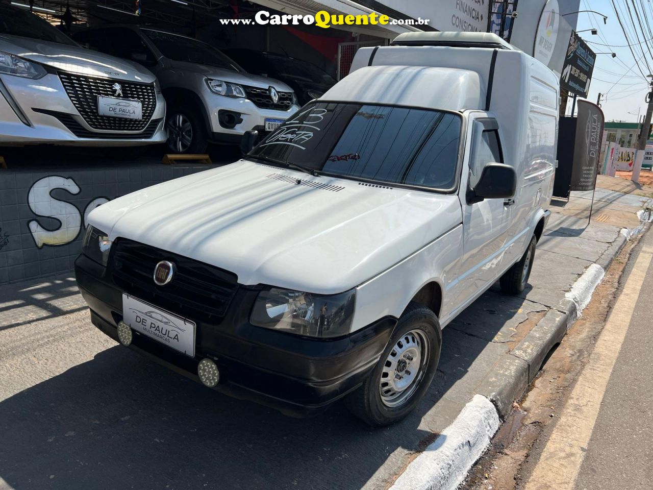 FIAT   FIORINO FLEX   BRANCO 2013 1.3 FLEX - Loja