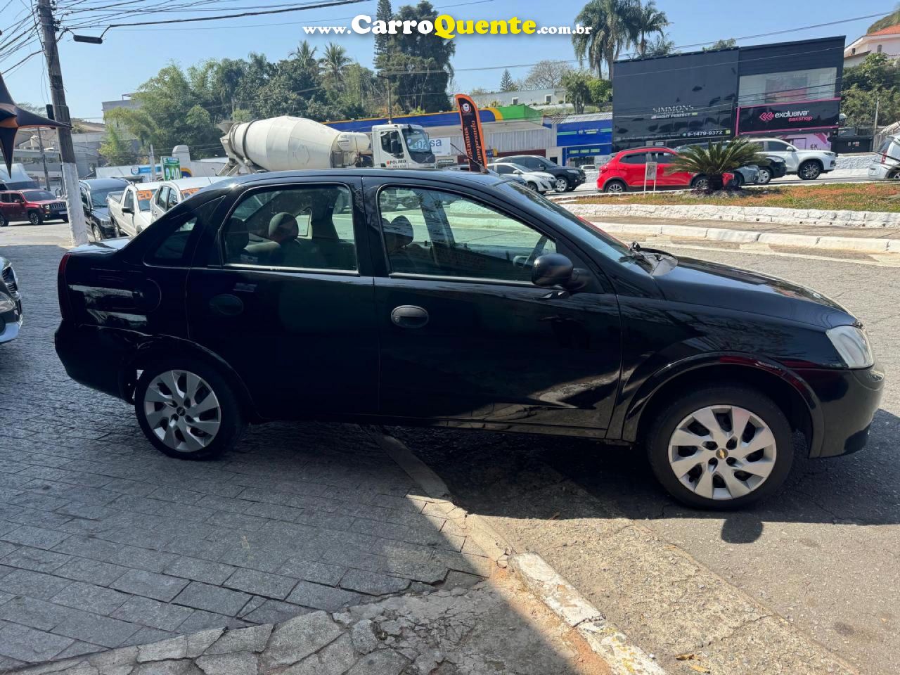 CHEVROLET   CORSA SED. MAXX 1.0 1.0 FLEXPOWER 8V 4P   PRETO 2006 1.0 FLEX - Loja