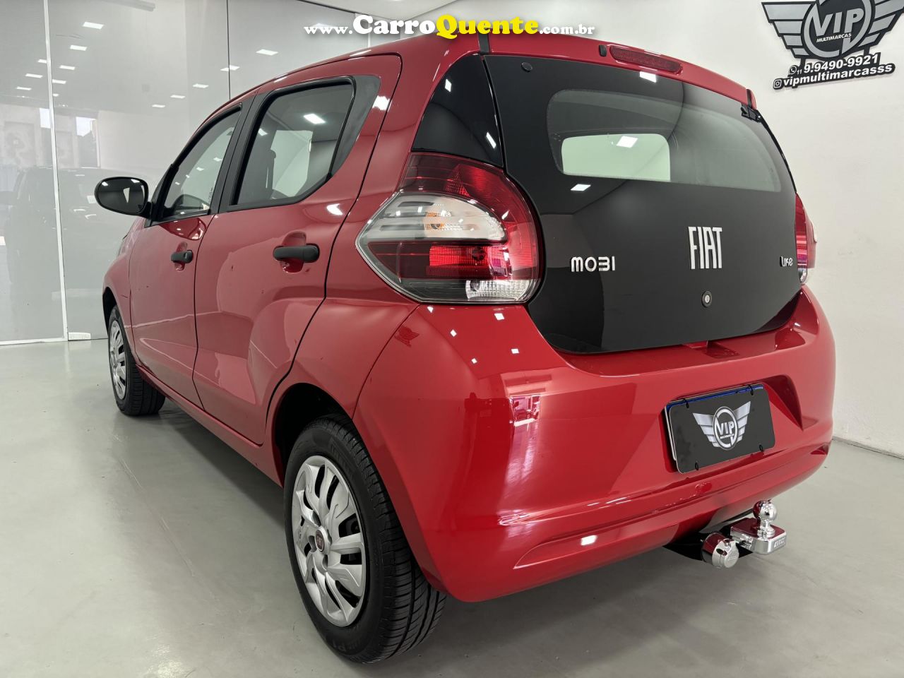 FIAT   MOBI LIKE 1.0 FIRE FLEX 5P.   VERMELHO 2019 1.0 FLEX - Loja