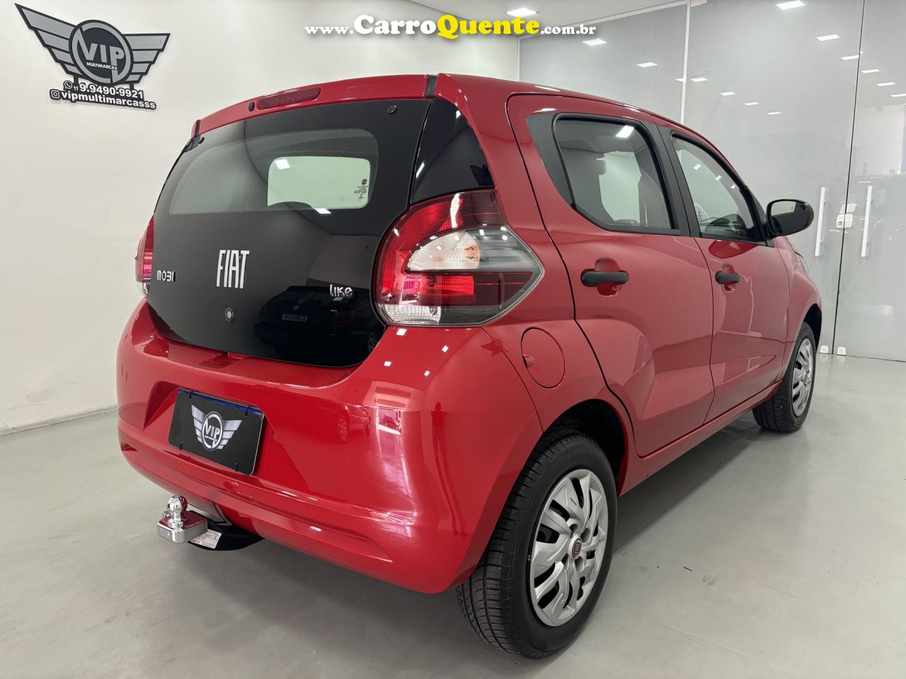 FIAT   MOBI LIKE 1.0 FIRE FLEX 5P.   VERMELHO 2019 1.0 FLEX - Loja