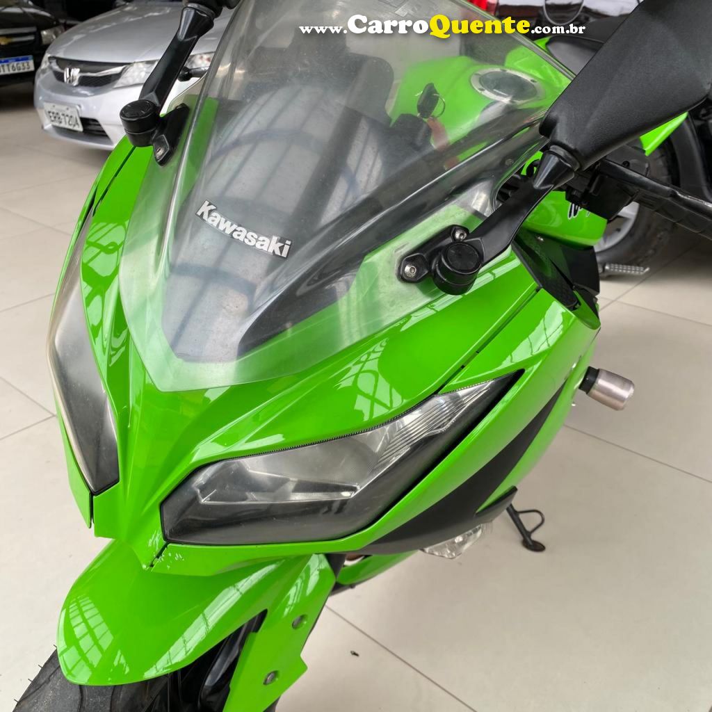 KAWASAKI   NINJA 300   VERDE 2014 296 GASOLINA - Loja