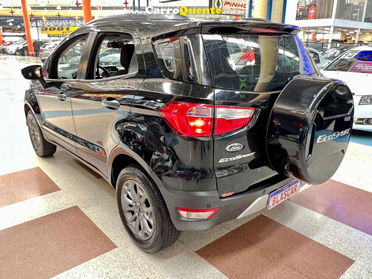 FORD   ECOSPORT FREESTYLE 1.6 16V FLEX 5P AUT.   PRETO 2017 1.6 FLEX - Loja