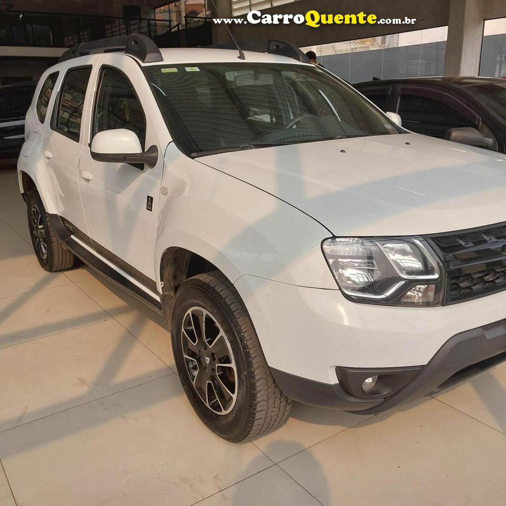 RENAULT   DUSTER DAKAR 4X2 1.6 HI-FLEX 16V MEC.   BRANCO 2016 1.6 FLEX - Loja