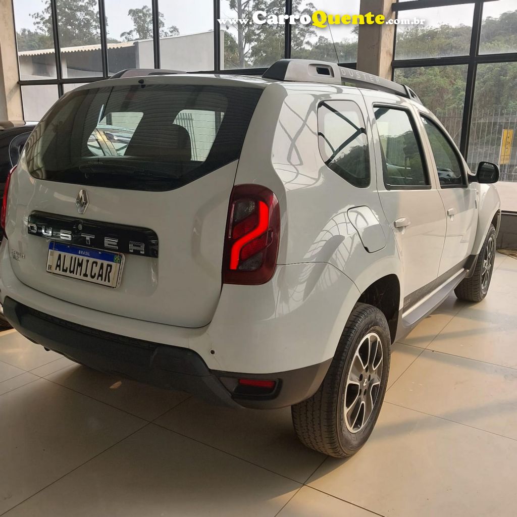 RENAULT   DUSTER DAKAR 4X2 1.6 HI-FLEX 16V MEC.   BRANCO 2016 1.6 FLEX - Loja