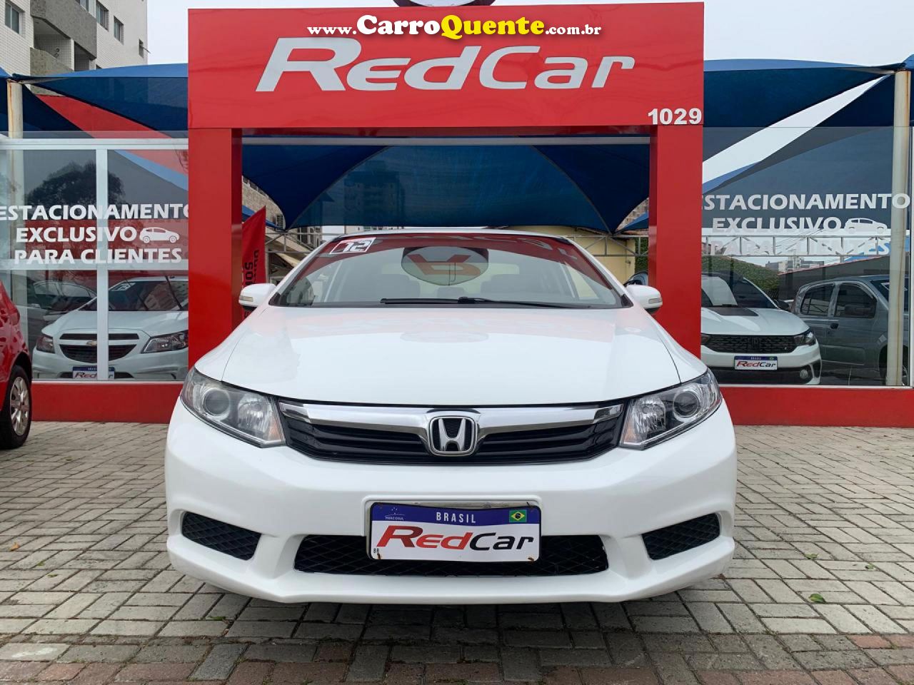 HONDA   CIVIC SED. LXL LXL SE 1.8 FLEX 16V AUT.   BRANCO 2012 1.8 FLEX - Loja