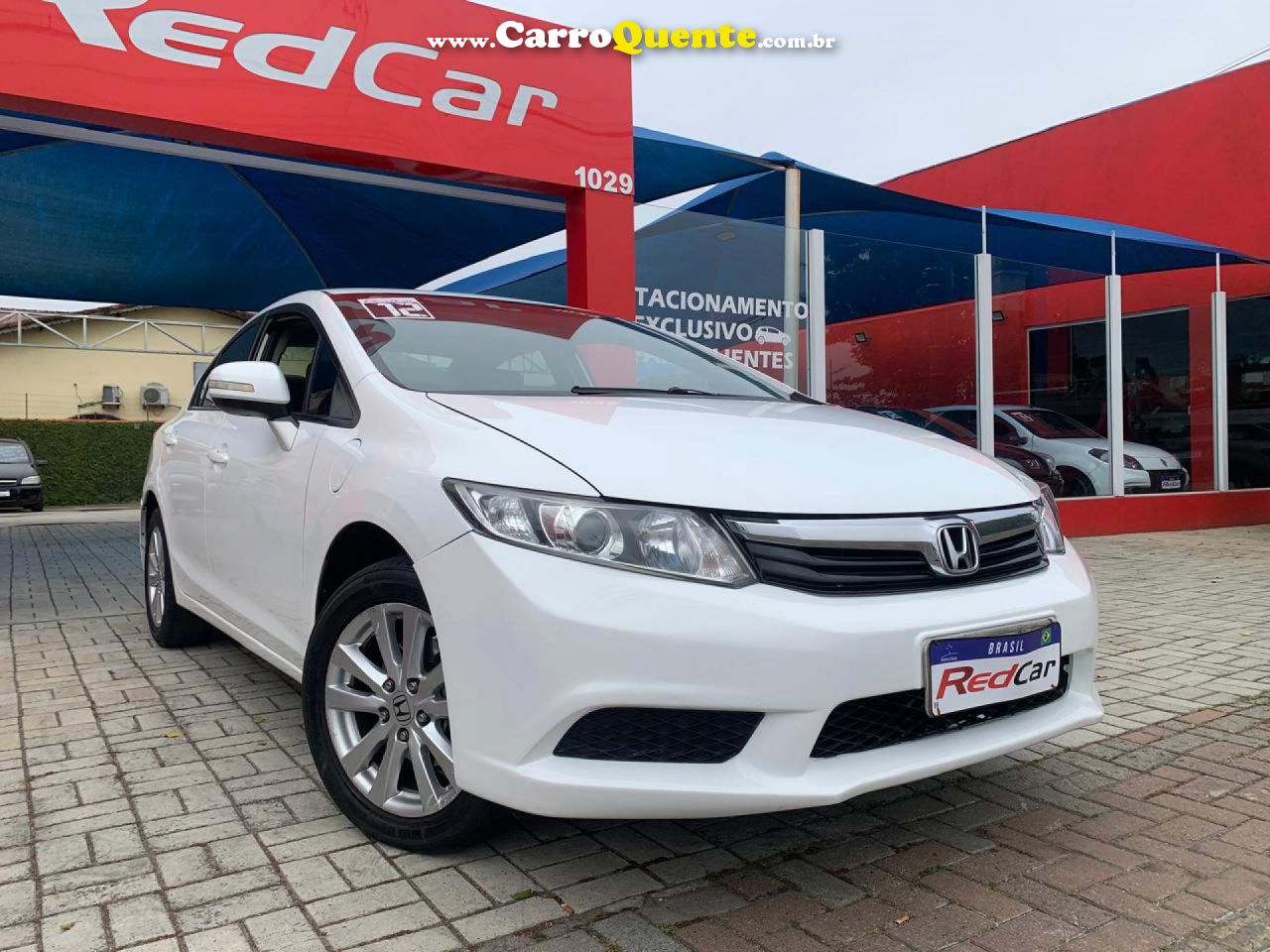 HONDA   CIVIC SED. LXL LXL SE 1.8 FLEX 16V AUT.   BRANCO 2012 1.8 FLEX - Loja