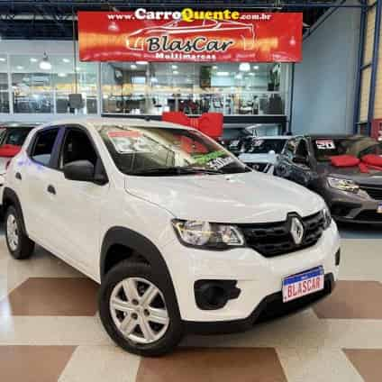 RENAULT   KWID ZEN 1.0 FLEX 12V 5P MEC.   BRANCO 2022 1.0 FLEX