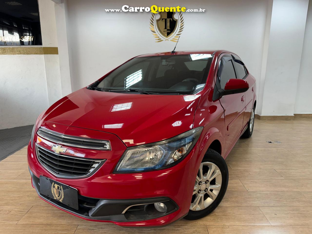 CHEVROLET   PRISMA SED. LTZ 1.4 8V FLEXPOWER 4P   VERMELHO 2013 1.4 FLEX - Loja