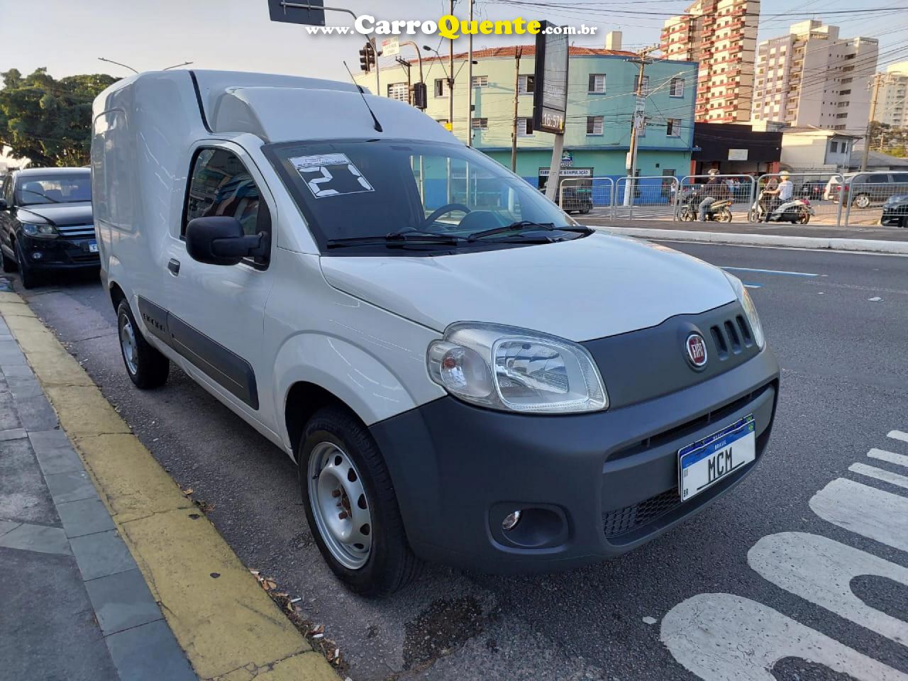 FIAT   FIORINO ENDURANCE EVO 1.4 FLEX 8V 2P   BRANCO 2021 1.4 FLEX - Loja