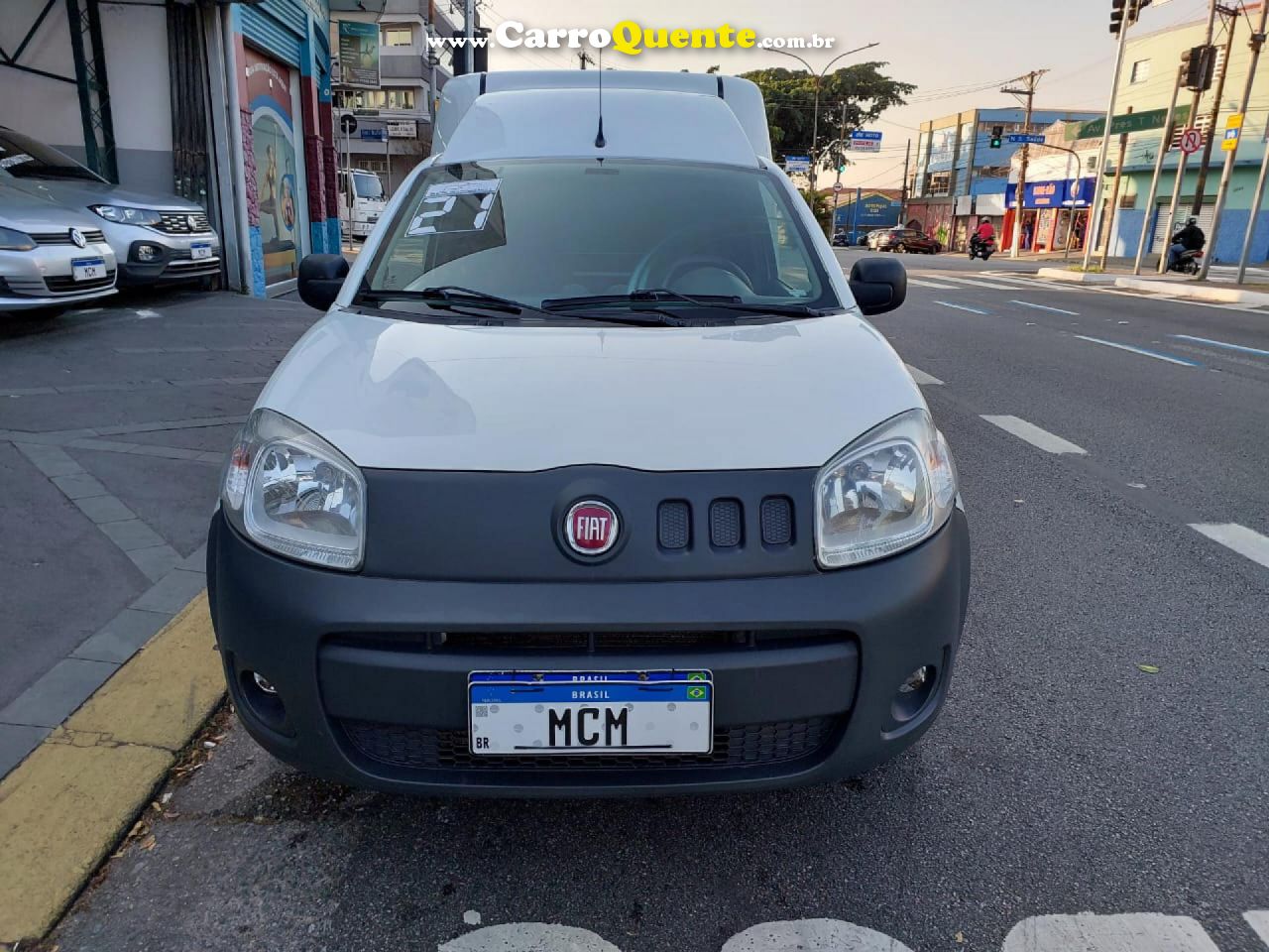 FIAT   FIORINO ENDURANCE EVO 1.4 FLEX 8V 2P   BRANCO 2021 1.4 FLEX - Loja