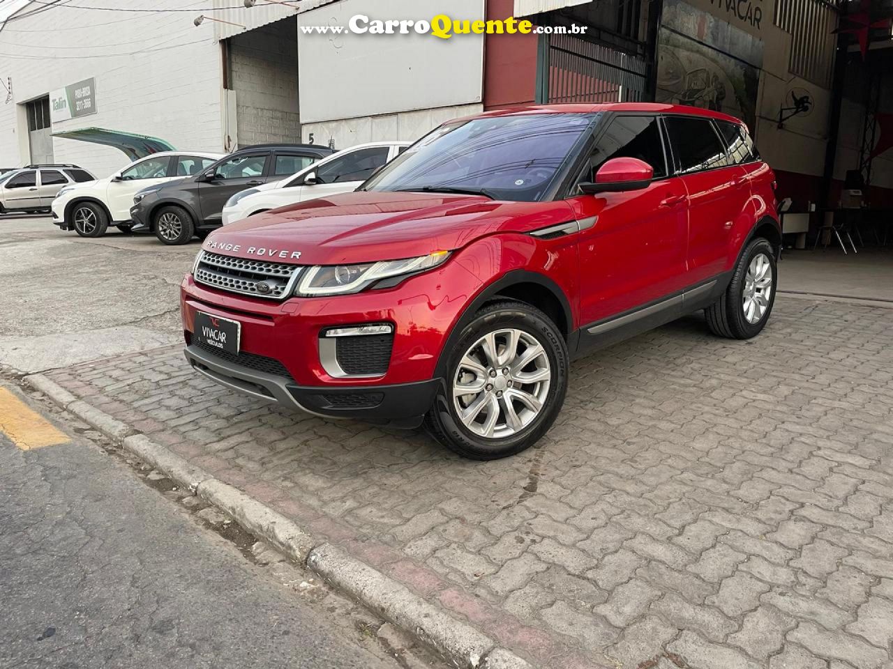 LAND ROVER   EVOQUE SE GASOLINA   VERMELHO 2016 2.0 GASOLINA - Loja