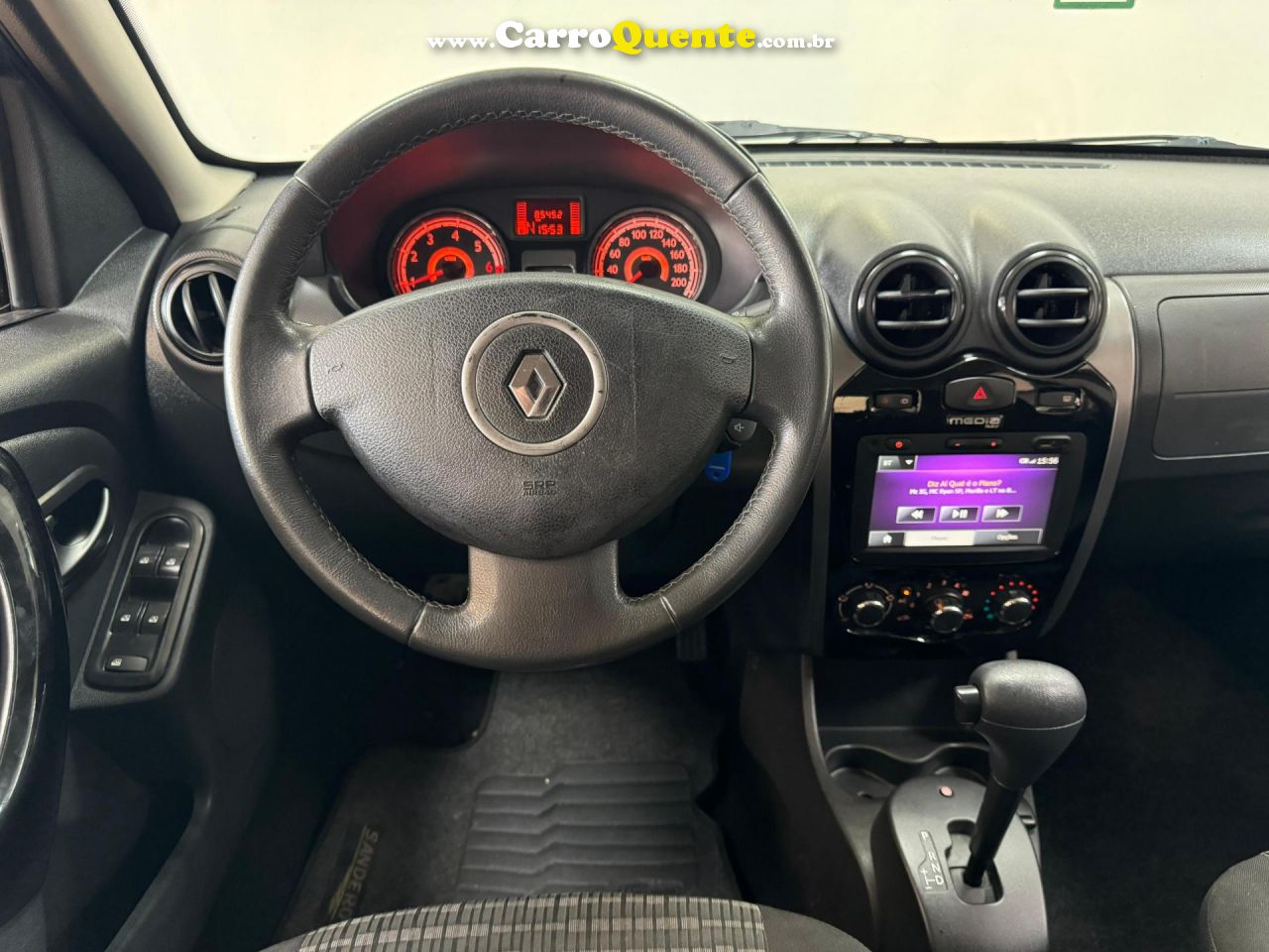 RENAULT   SANDERO PRIVILÈGE HI-FLEX 1.6 16V 5P AUT   CINZA 2014 1.6 FLEX - Loja