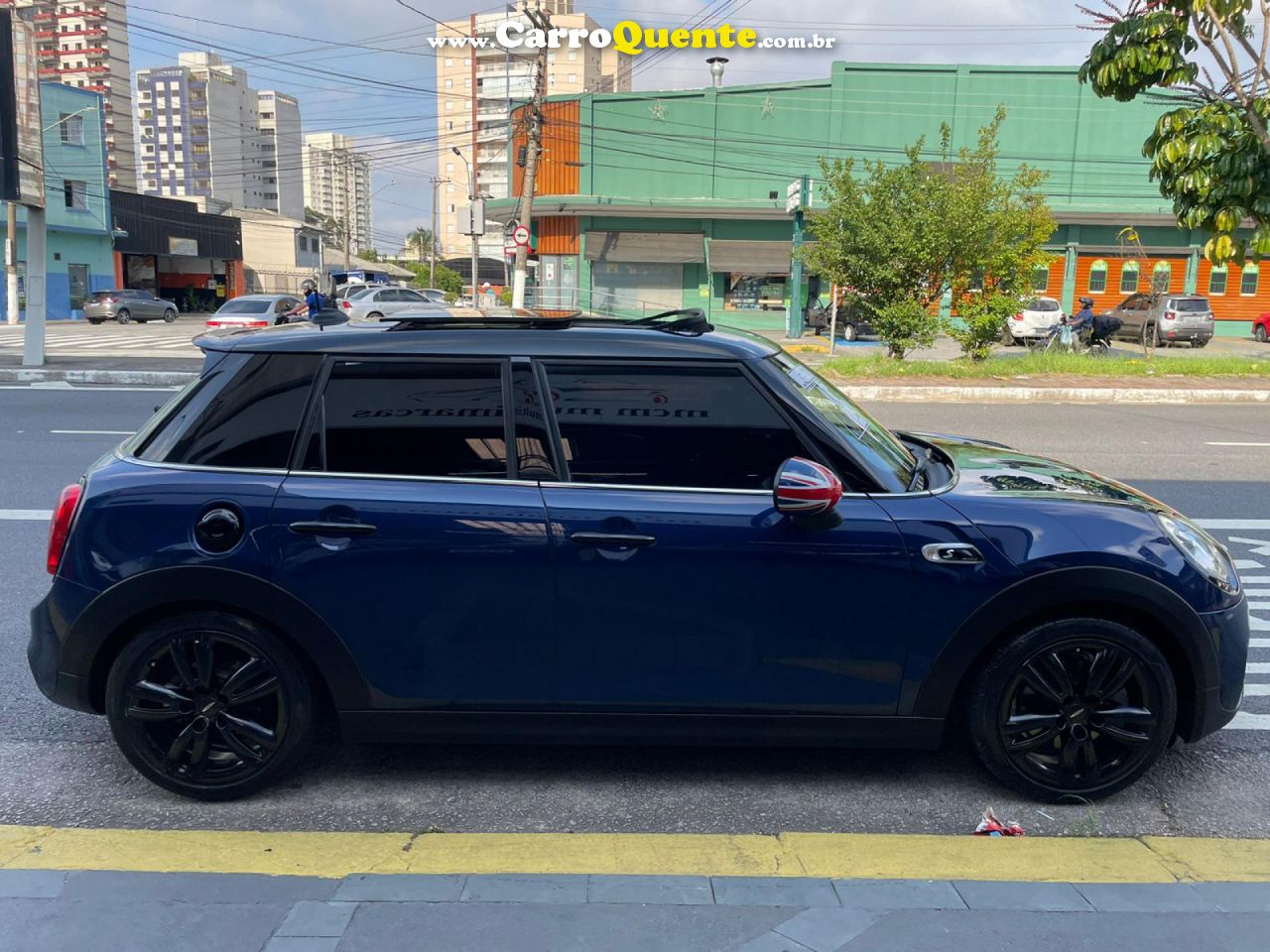 MINI   COOPER S 2.0 TURBO 16V 3P AUT.   AZUL 2016 2.0 FLEX - Loja