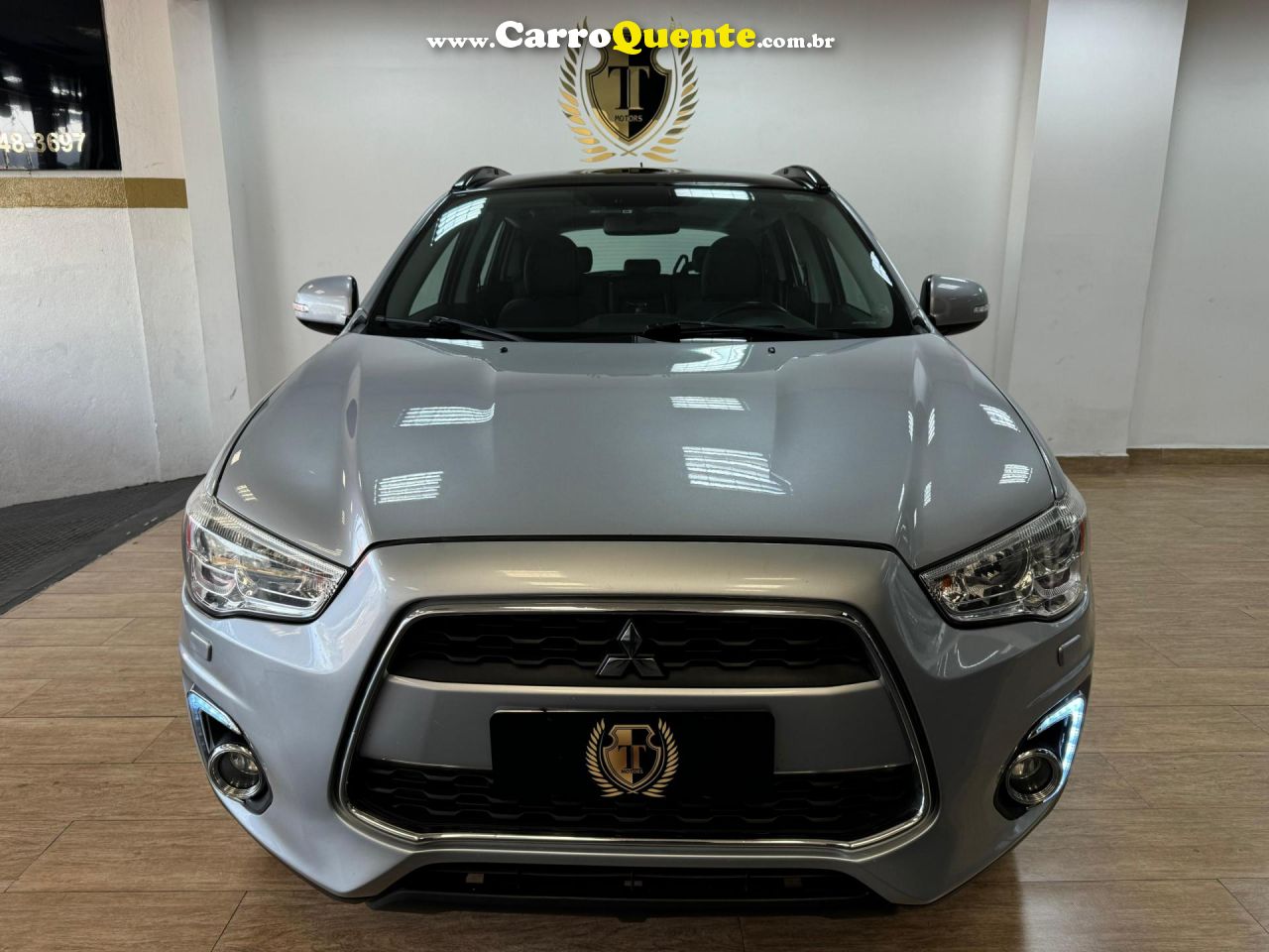 MITSUBISHI   ASX 2.0 16V 4X4 160CV AUT.   PRATA 2015 2.0 GASOLINA - Loja