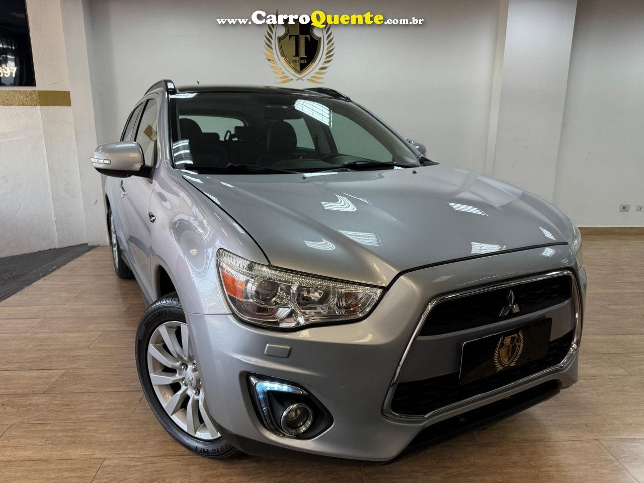 MITSUBISHI   ASX 2.0 16V 4X4 160CV AUT.   PRATA 2015 2.0 GASOLINA - Loja