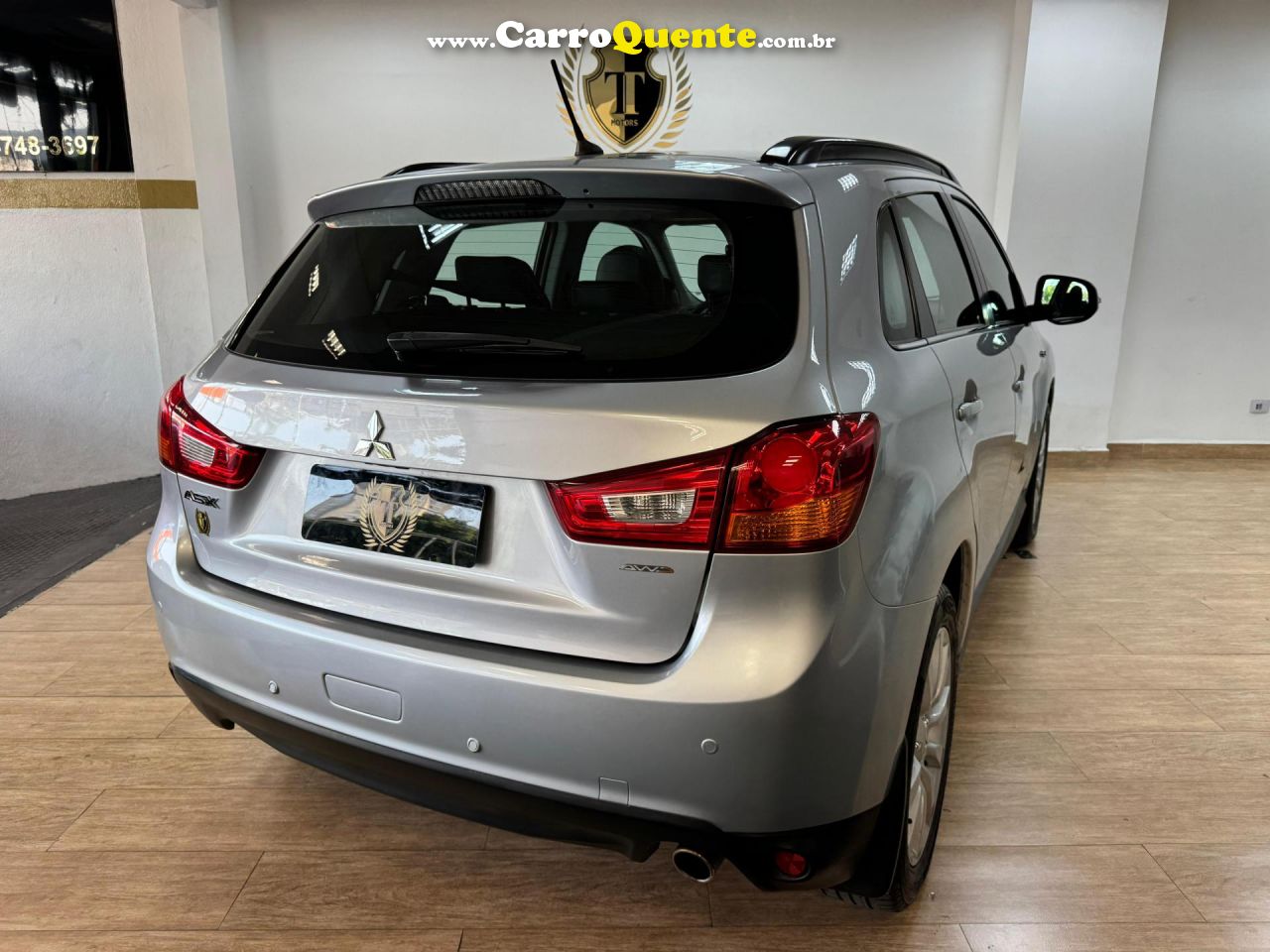 MITSUBISHI   ASX 2.0 16V 4X4 160CV AUT.   PRATA 2015 2.0 GASOLINA - Loja