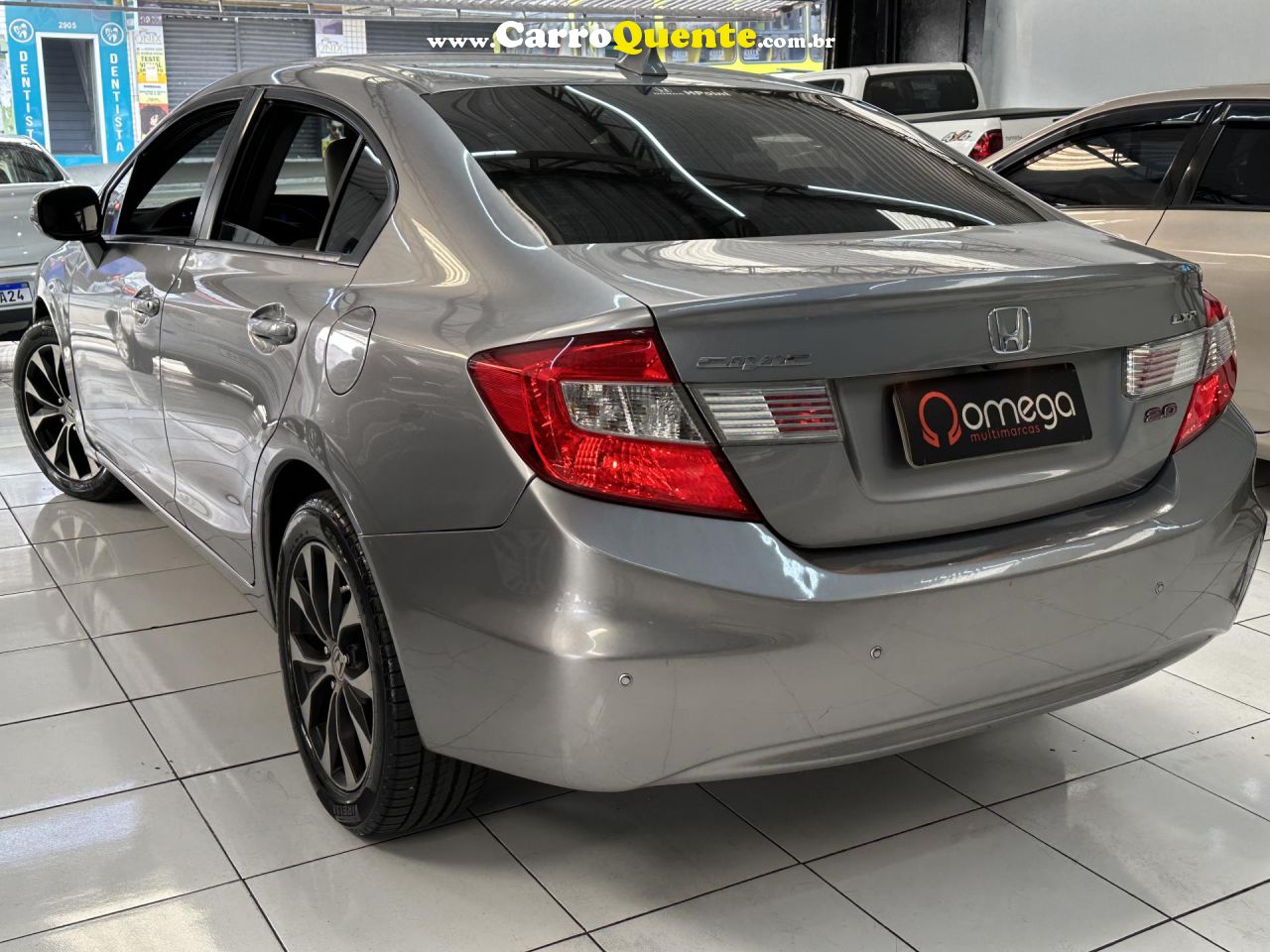 HONDA   CIVIC SEDAN LXR 2.0 FLEXONE 16V AUT. 4P   CINZA 2016 2.0 FLEX - Loja