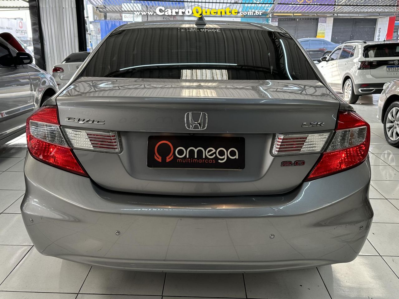 HONDA   CIVIC SEDAN LXR 2.0 FLEXONE 16V AUT. 4P   CINZA 2016 2.0 FLEX - Loja